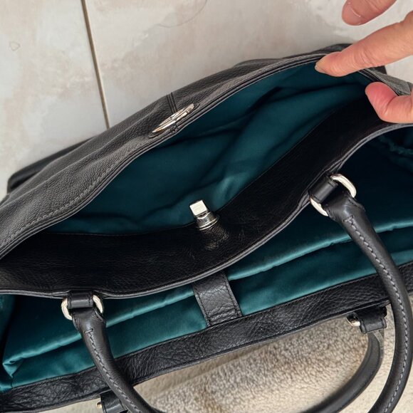 Coach leather tote bag/purse - used - Picture 4 of 14